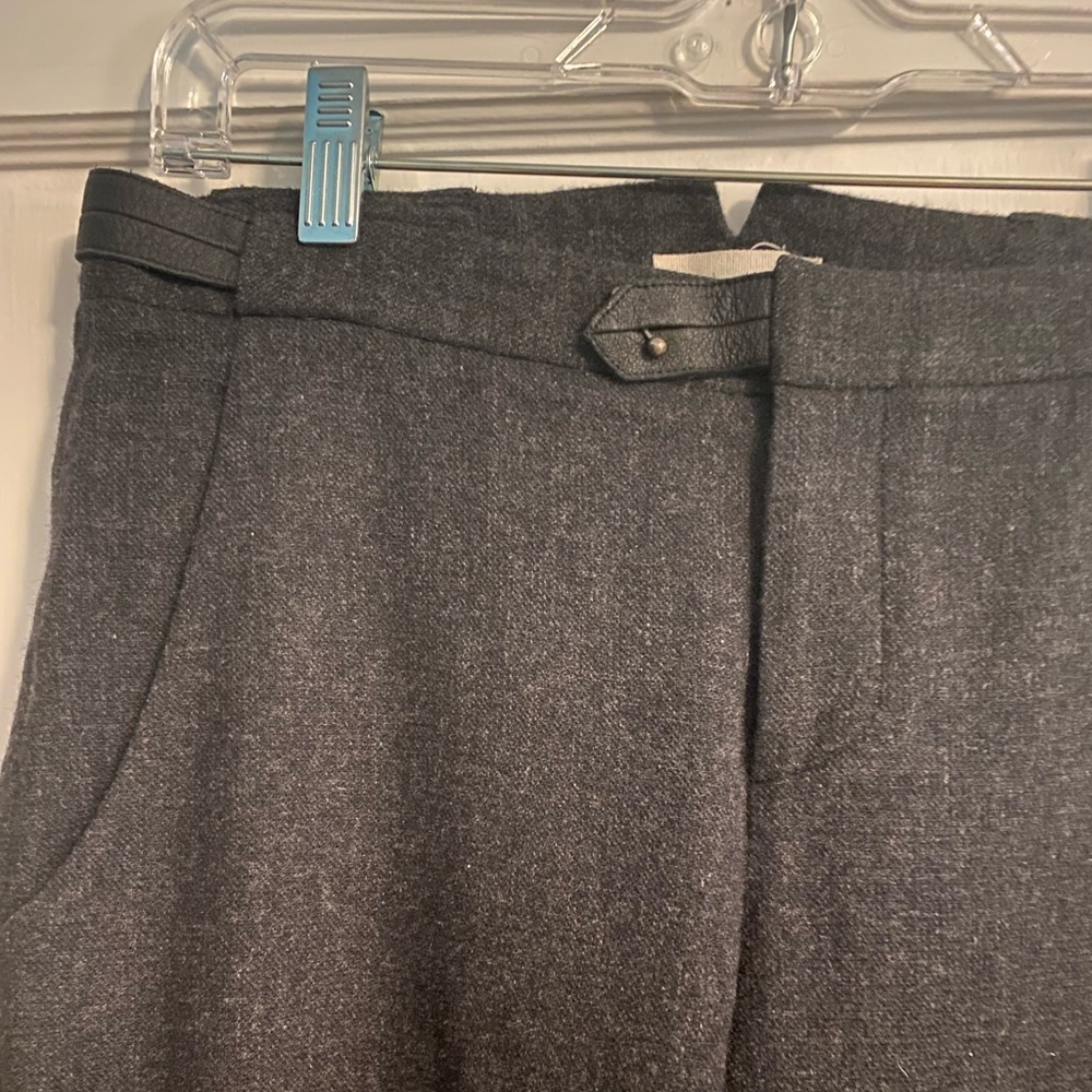 Helmut Lang Gray Wool Pants sz0